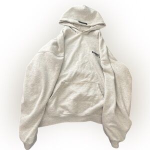 Essentials Fear of God Light Oatmeal Hoodie